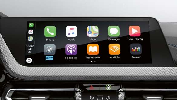Príprava pre Apple CarPlay®. BMW radu 1 s prípravou pre Apple CarPlay®.