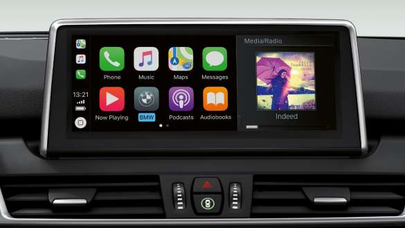 Apple CarPlay® BMW radu 2 Gran Tourer Apple CarPlay® BMW radu 2 Gran Tourer F46 2018 interiér