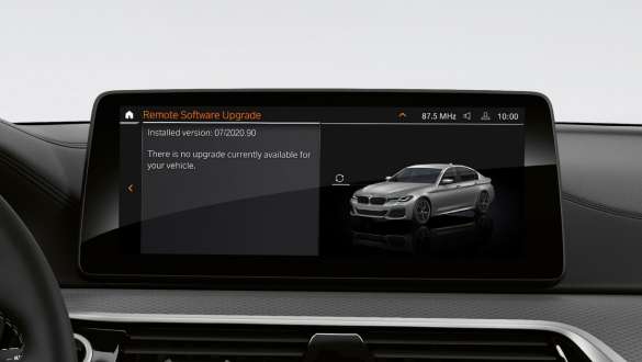 Remote Software Upgrade BMW radu 5 Sedan G30 Remote Software Upgrade BMW radu 5 Sedan G30 Facelift 2020 interiér kokpit