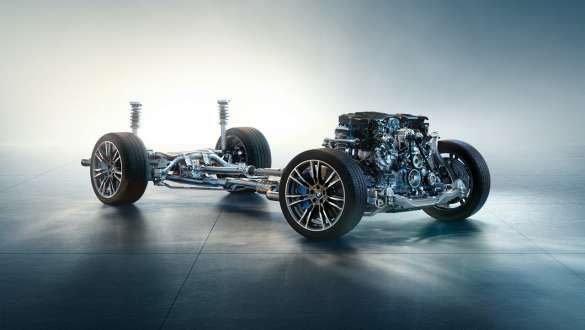 Mild-hybrid technológia BMW radu 5 Sedan G30 motor Mild-hybrid technológia BMW radu 5 Sedan G30 podvozok