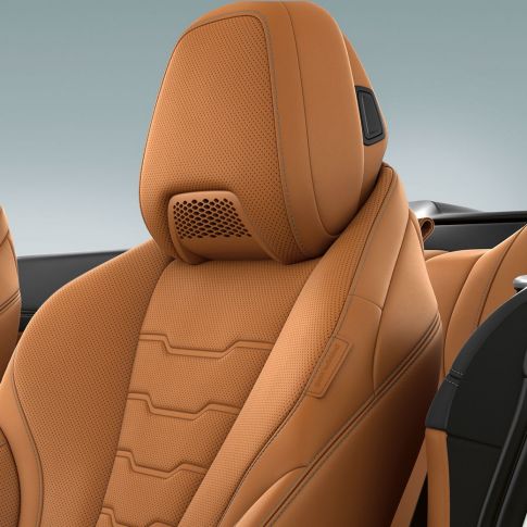 BMW M850i xDrive, multifunkčné sedadlá, Air Collar, koža Merino Cognac. BMW M850i xDrive, multifunkčné sedadlá, Air Collar, koža Merino Cognac.