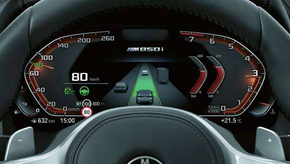 Driving Assistant Professional. BMW radu 8 Coupé, Driving Assistant Professional.