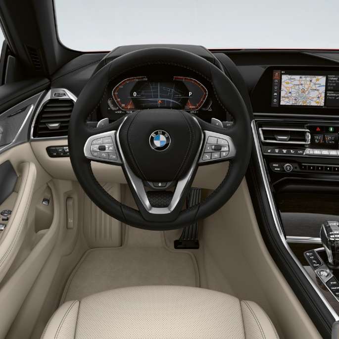 Základný model kokpit BMW radu 8 Gran Coupé, základný model kokpit
