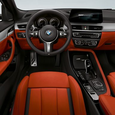 M kožený volant BMW X2 M35i M kožený volant BMW X2 M35i F39 interiér