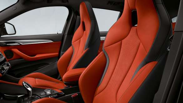 M Sport sedadlá BMW X2 M35i F39 interiér M Sport sedadlá BMW X2 M35i F39 interiér