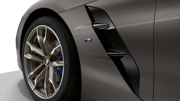Výduchy Air Breather BMW Z4 M40i G29 Výduchy Air Breather BMW Z4 M40i G29 2019 BMW Individual metalíza Frozen Grey detailný pohľad