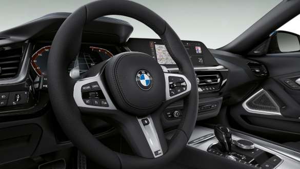 Volant BMW Z4 M40i Roadster G29 Variabilné športové riadenie BMW Z4 M40i Roadster G29 2019 volant kokpit