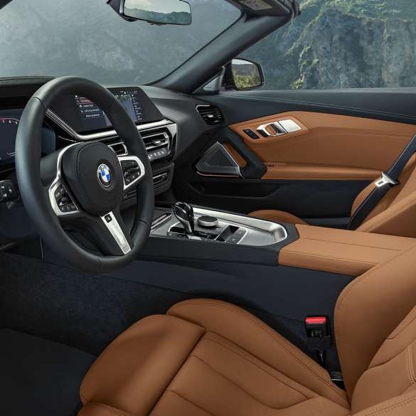 Interiér BMW Z4 M40i G29 Volant BMW Z4 Roadster M40i G29 2019 interiér
