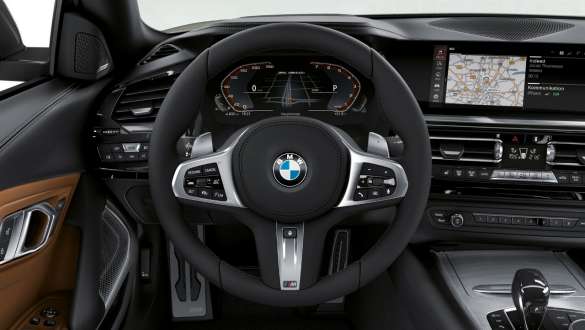 M kožený volant BMW Z4 M40i Roadster G29 M kožený volant BMW Z4 M40i Roadster G29 2019 kokpit