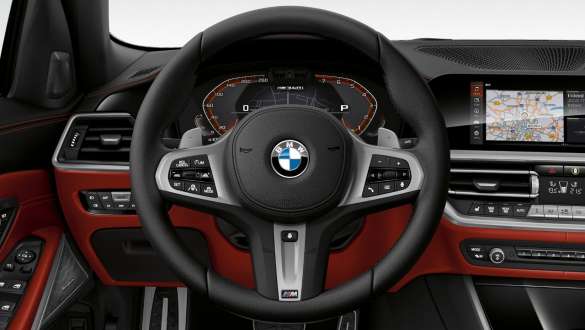 BMW M340i xDrive Touring (G21), M kožený volant BMW M340i xDrive Touring (G21), M kožený volant