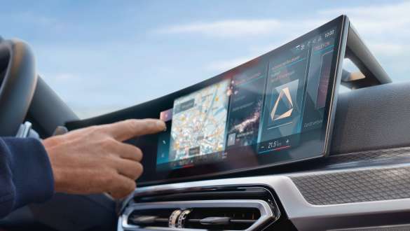 BMW Curved Display BMW M340i xDrive Touring a BMW M340d xDrive Touring G21 BMW Curved Display