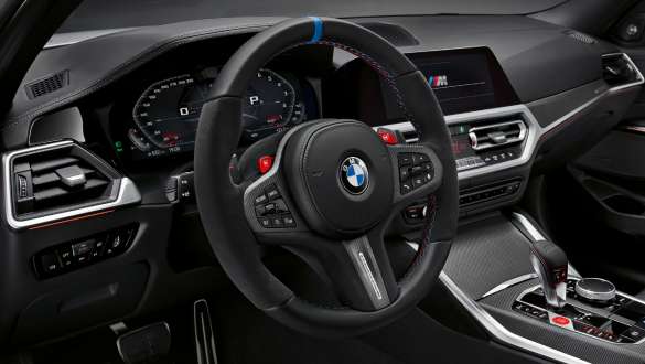 M Performance volant Pro BMW M4 Competition Cabrio s pohonom M xDrive G83 2021 BMW M4 Competition Cabrio s pohonom M xDrive G83 2021 M Performance M Performance volant Pro detailný pohľad