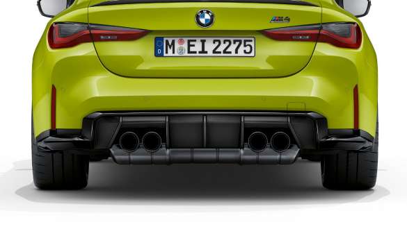 Zadný dizajn BMW M4 Competition Coupé G82 2020 BMW M4 Competition Coupé G82 2020 zadný dizajn zadný pohľad