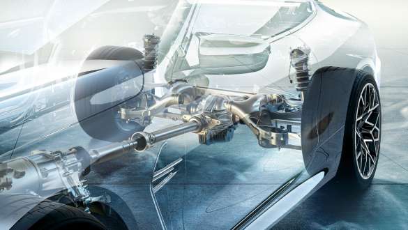 Adaptívny M podvozok. BMW M8 Competition Cabrio s adaptívnym M podvozkom.