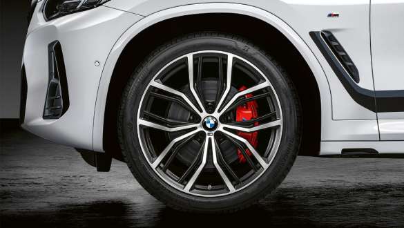 BMW X3 G01 21-palcový kovaný M Performance disk 2021 BMW X3 G01 21-palcový kovaný M Performance disk Y-spoke style 701 M Bicolour 2021