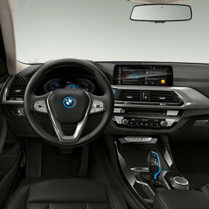 BMW iX3 G08 Model Inspiring kokpit BMW iX3 G08 2020 Model Inspiring kokpit interiér