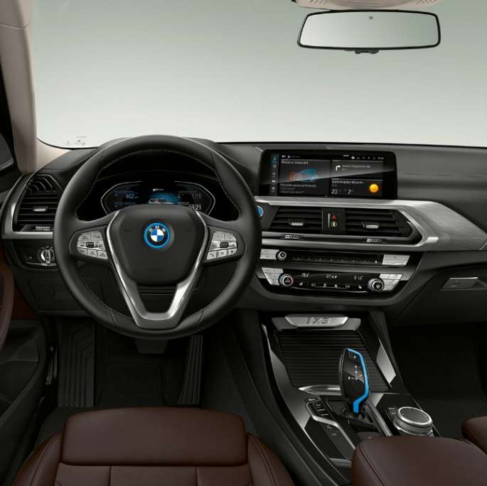 BMW iX3 G08 Model Impressive kokpit BMW iX3 G08 2020 Model Impressive kokpit interiér