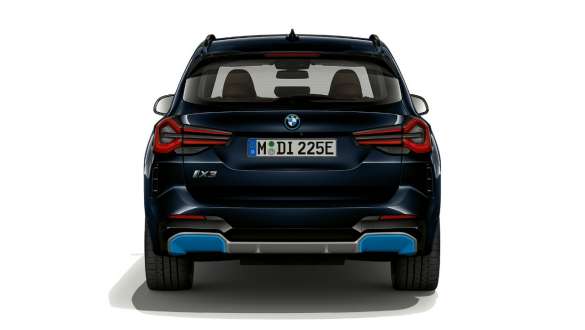Zadný pohľad BMW iX3 BMW iX3 G08 2021 zadný pohľad
