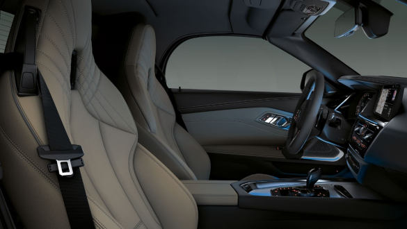 Kokpit BMW Z4 Roadster Kokpit BMW Z4 Roadster s ambientným osvetlením