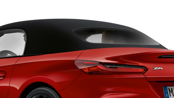 Textilná strecha BMW Z4 Roadster Silueta BMW Z4 Roadster so zatvorenou textilnou strechou.