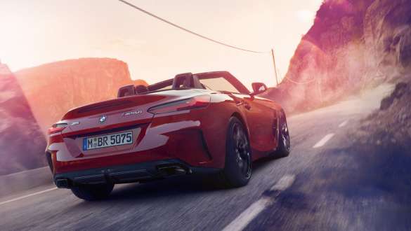 BMW Z4 Roadster (G29) Variabilné športové riadenie Jazda BMW Z4 Roadster (G29) spoza hôr
