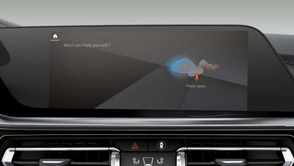 BMW Z4 Roadster (G29) Intelligent Personal Assistant BMW Z4 Roadster (G29) a obrazovka Intelligent Personal Assistant