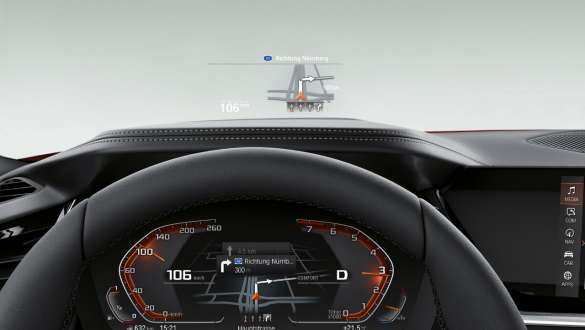 BMW Z4 Roadster (G29) kokpit BMW Z4 Roadster (G29) s volantom, Head-Up displejom a iDrive displejom