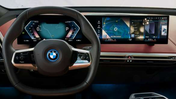 Palubná doska s obrazovkou BMW Curved Display widgety Palubná doska s obrazovkou BMW Curved Display widgety IPA BMW aktualizácia softvéru