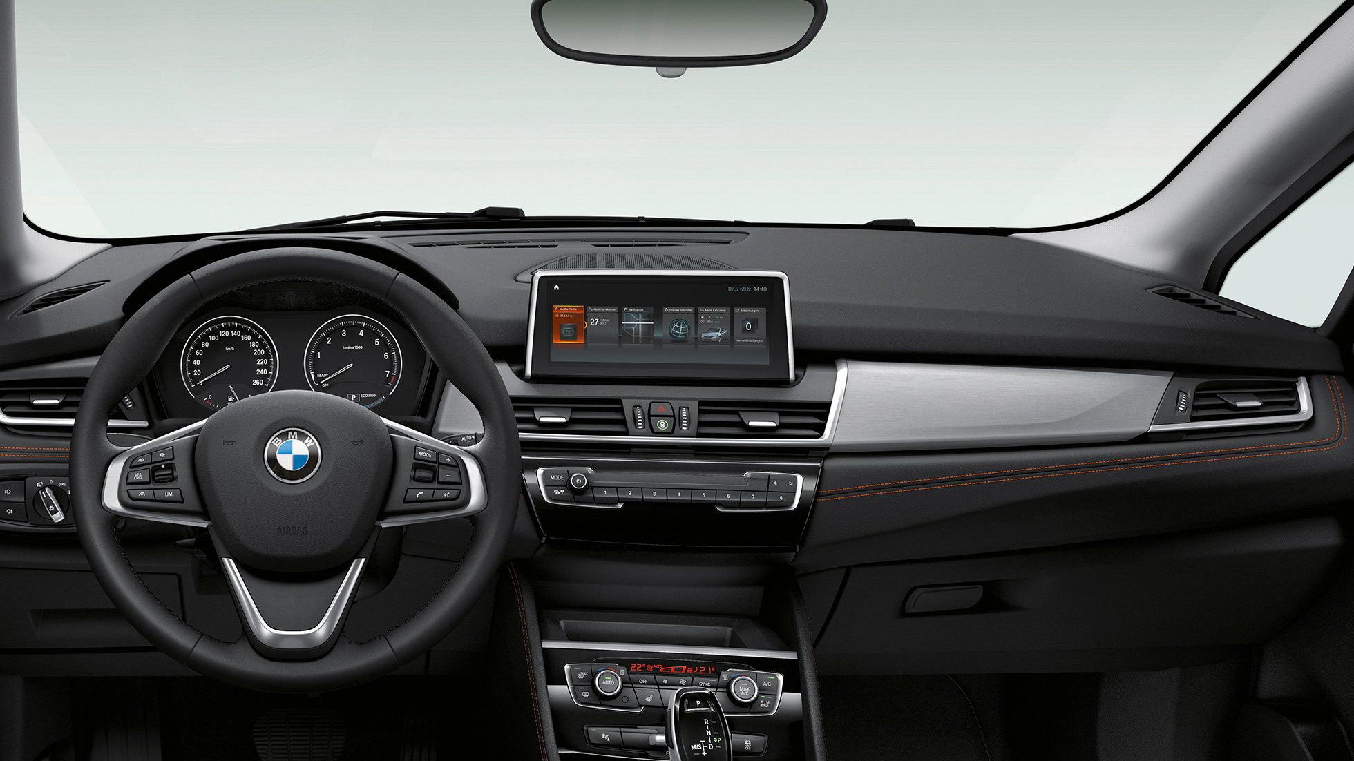 Kokpit BMW radu 2 Active Tourer Model Sport Line Kokpit BMW radu 2 Active Tourer Model Sport Line 220i F45 2018