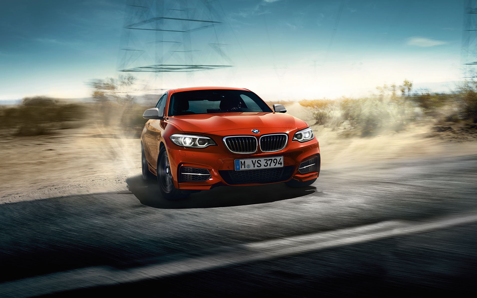 BMW radu 2 Coupé spredu BMW radu 2 Coupé spredu