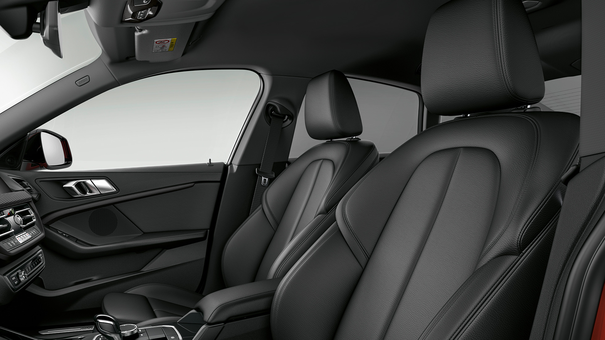 Športové sedadlá vo farbe Anthracite BMW radu 2 Gran Coupé Model Sport Line Športové sedadlá vo farbe Anthracite BMW radu 2 Gran Coupé Model Sport Line vo farbe Melbourne Red F44 interiér