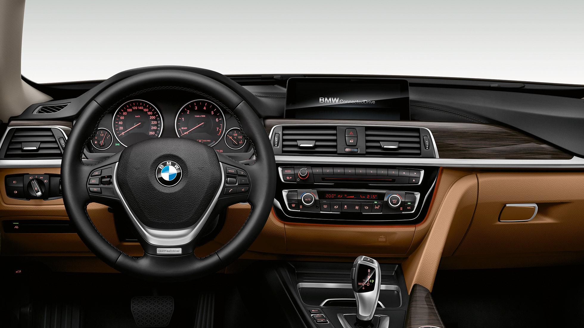 BMW radu 3 Gran Turismo, model Luxury Line, kokpit BMW radu 3 Gran Turismo, model Luxury Line, kokpit