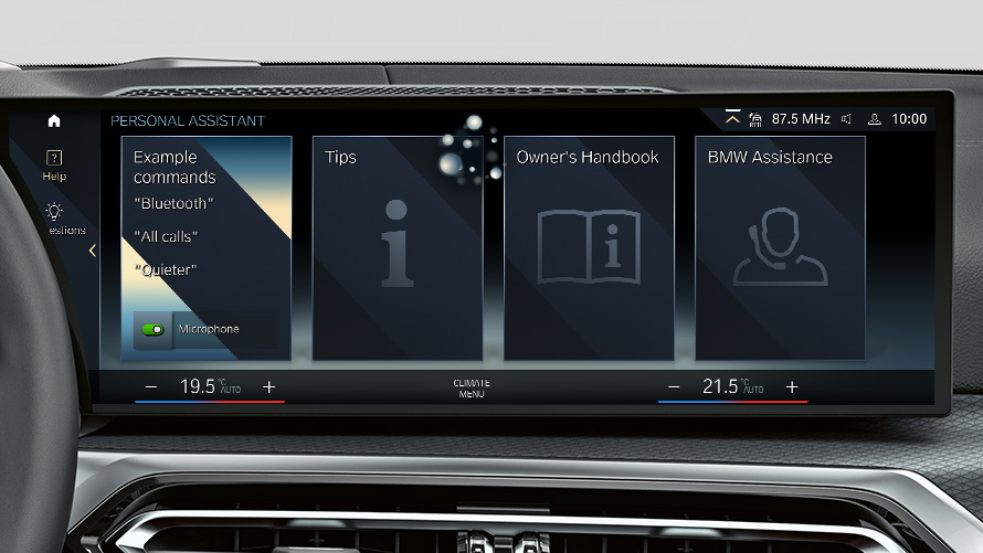 BMW Intelligent Personal Assistant BMW radu 3 Sedan LCI G20 BMW Intelligent Personal Assistant