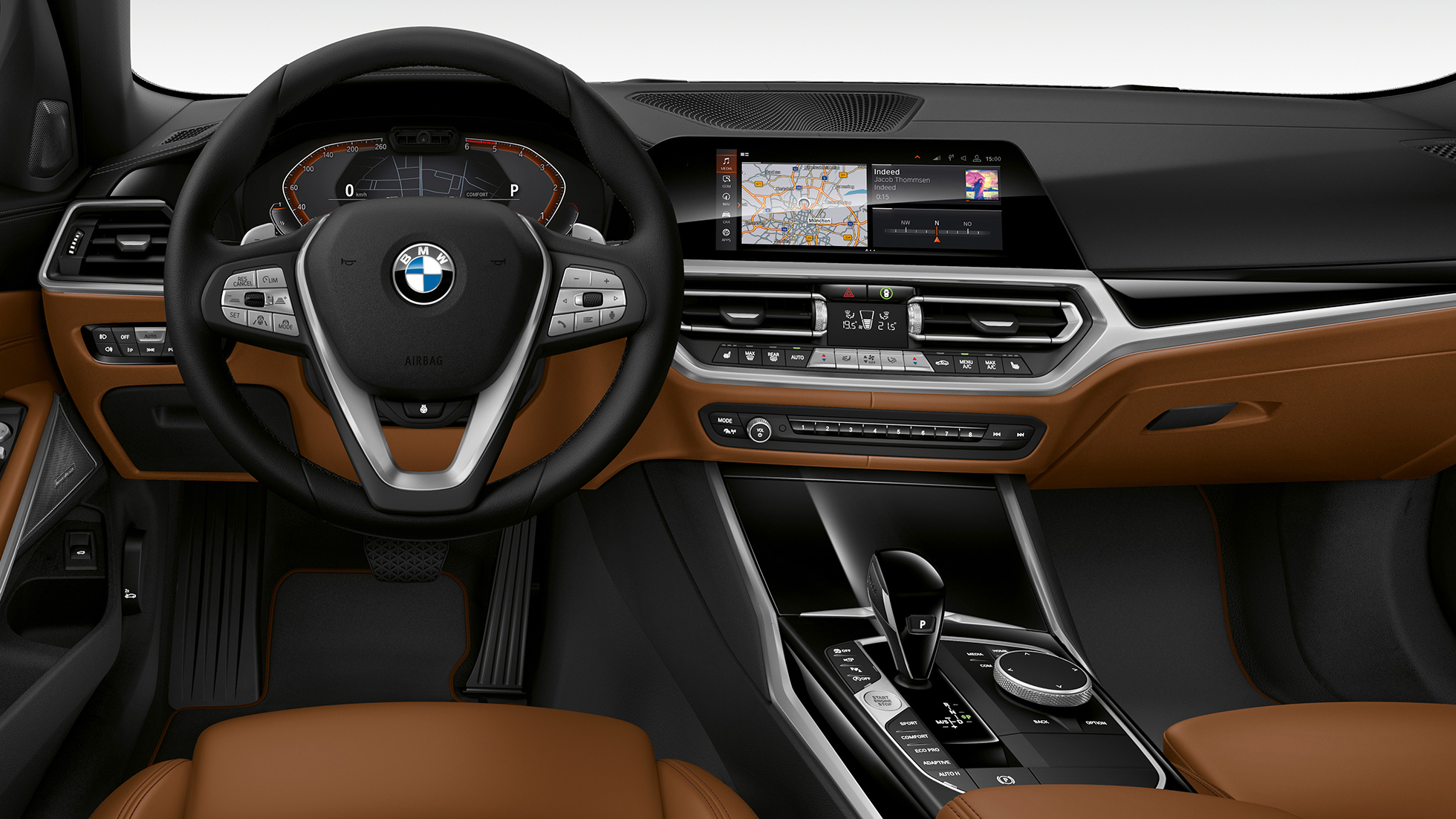 Model Luxury Line kokpit BMW radu 3 Touring, model Luxury Line, kokpit