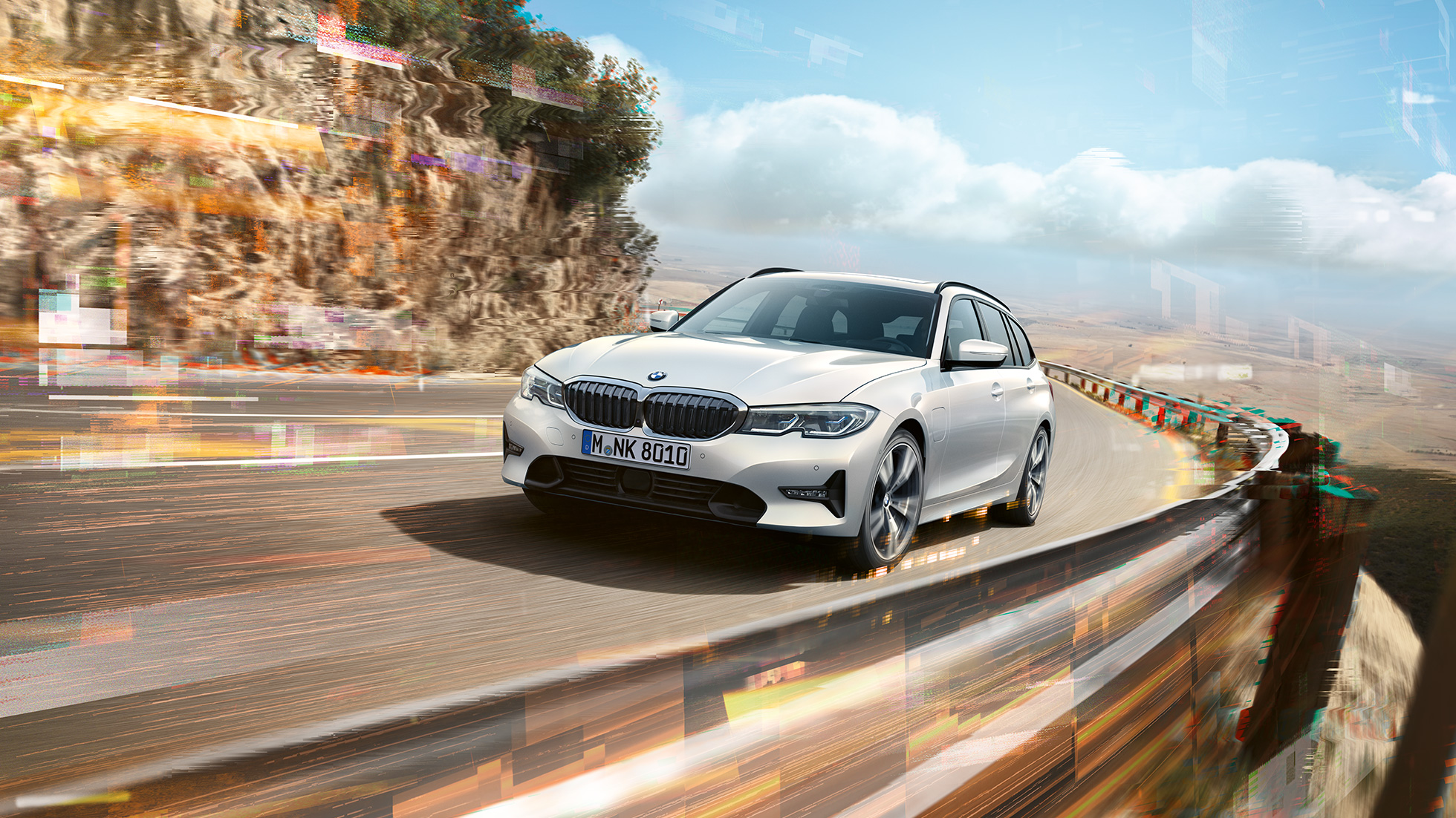BMW radu 3 Touring, BMW 330e plug-in BMW radu 3 Touring, BMW 330e plug-in hybrid na moste