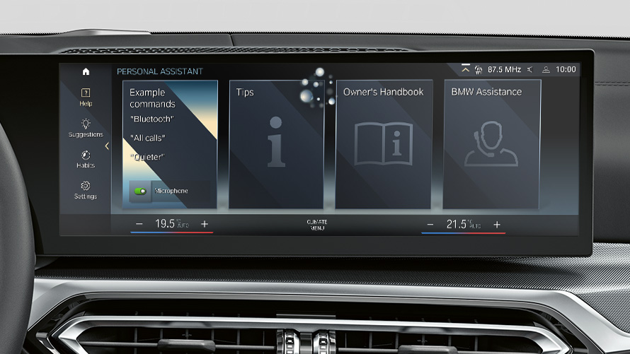 BMW Intelligent Personal Assistant BMW radu 3 Touring LCI G21 BMW Intelligent Personal Assistant
