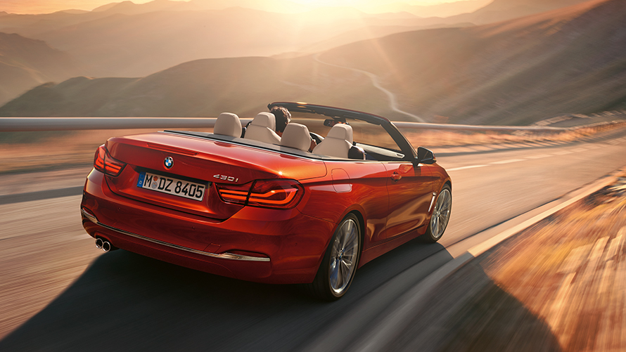 BMW radu 4 Cabrio zozadu BMW radu 4 Cabrio zozadu