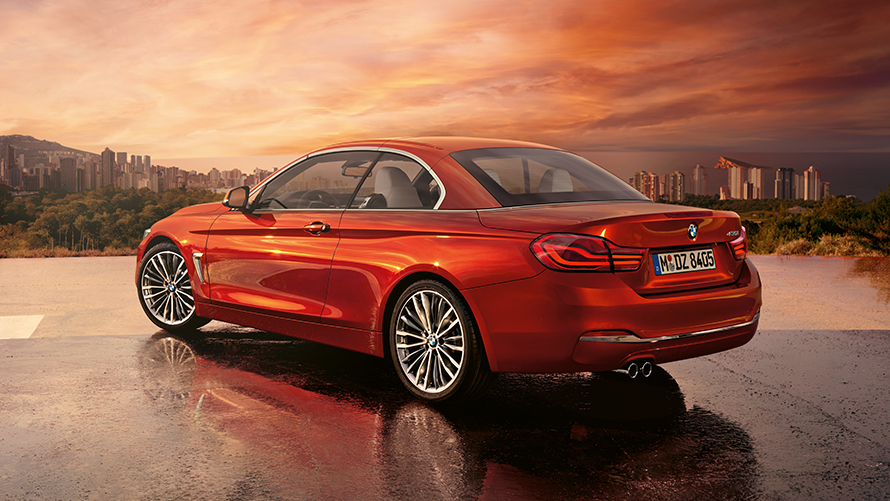 BMW radu 4 Cabrio zozadu BMW radu 4 Cabrio zozadu