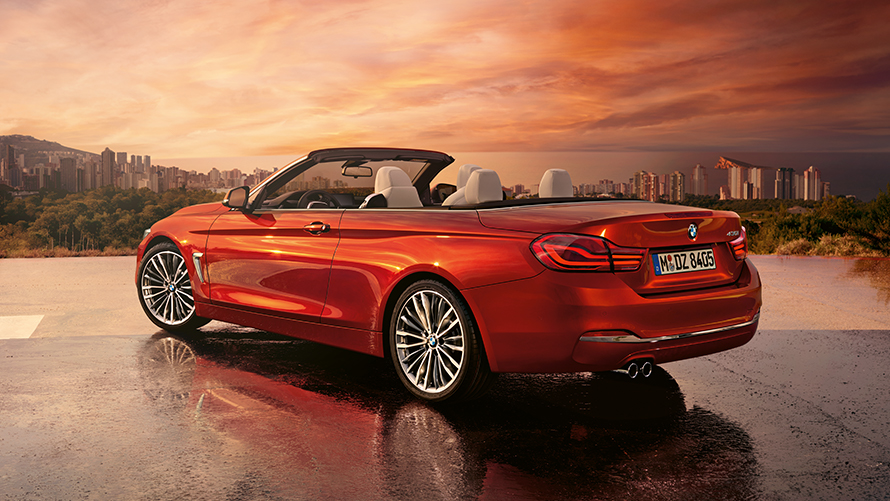 BMW radu 4 Cabrio zozadu BMW radu 4 Cabrio zozadu