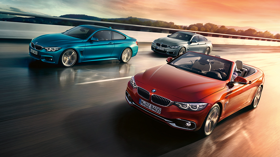 BMW radu 4 Cabrio, BMW radu 4 Coupé, BMW radu 4 Gran Coupé zhora BMW radu 4 Cabrio, BMW radu 4 Coupé, BMW radu 4 Gran Coupé zhora