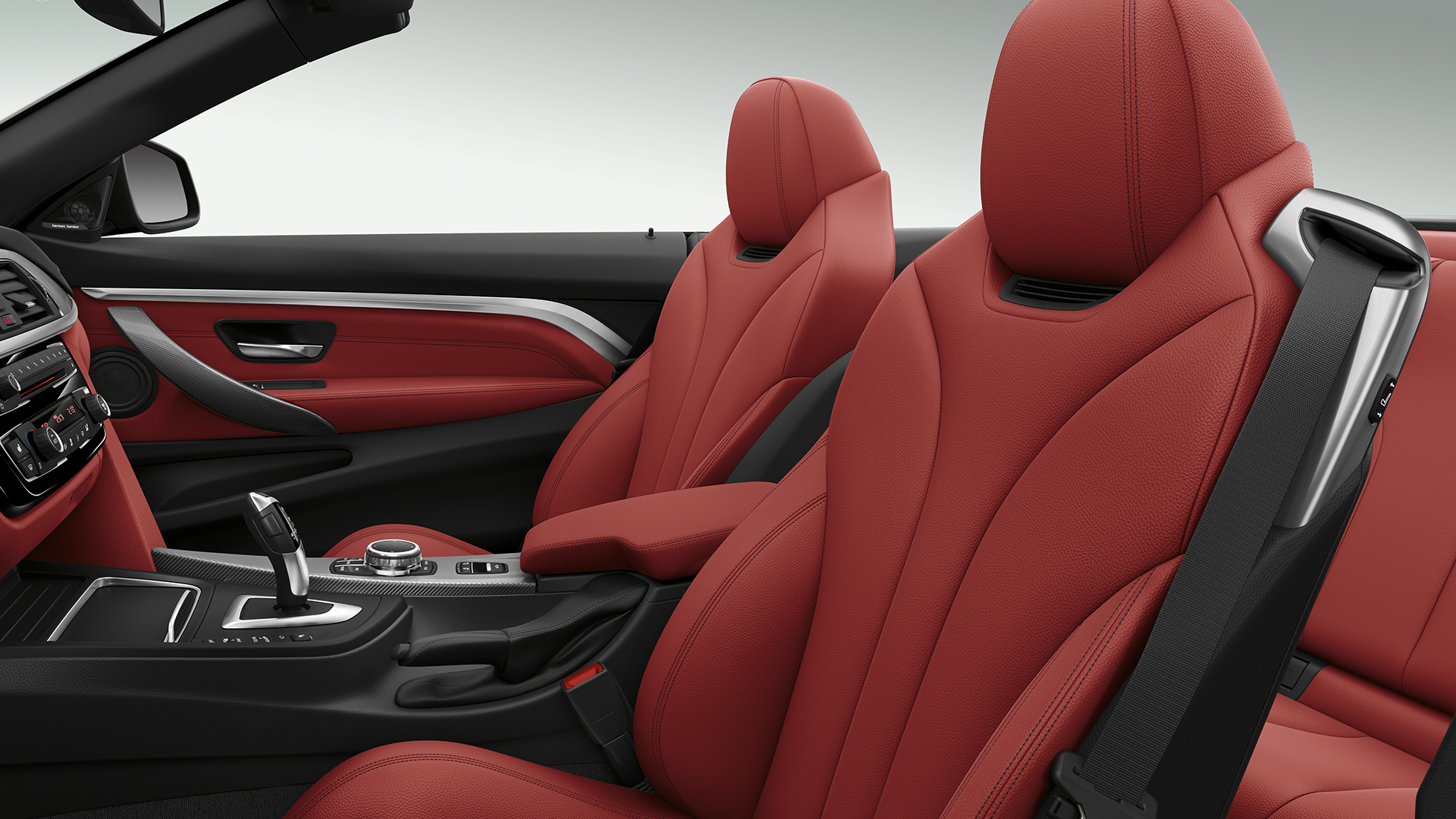 BMW radu 4 Cabrio, model Sport Line, interiér BMW radu 4 Cabrio, model Sport Line, interiér