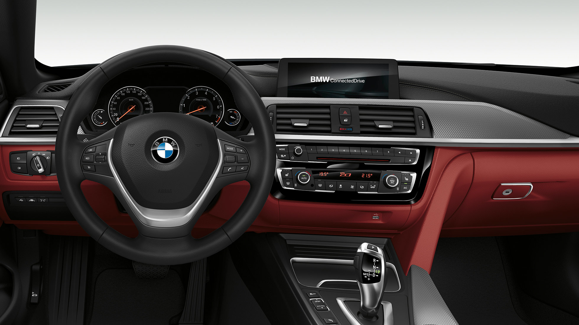 BMW radu 4 Cabrio, model Sport Line, kokpit BMW radu 4 Cabrio, model Sport Line, kokpit