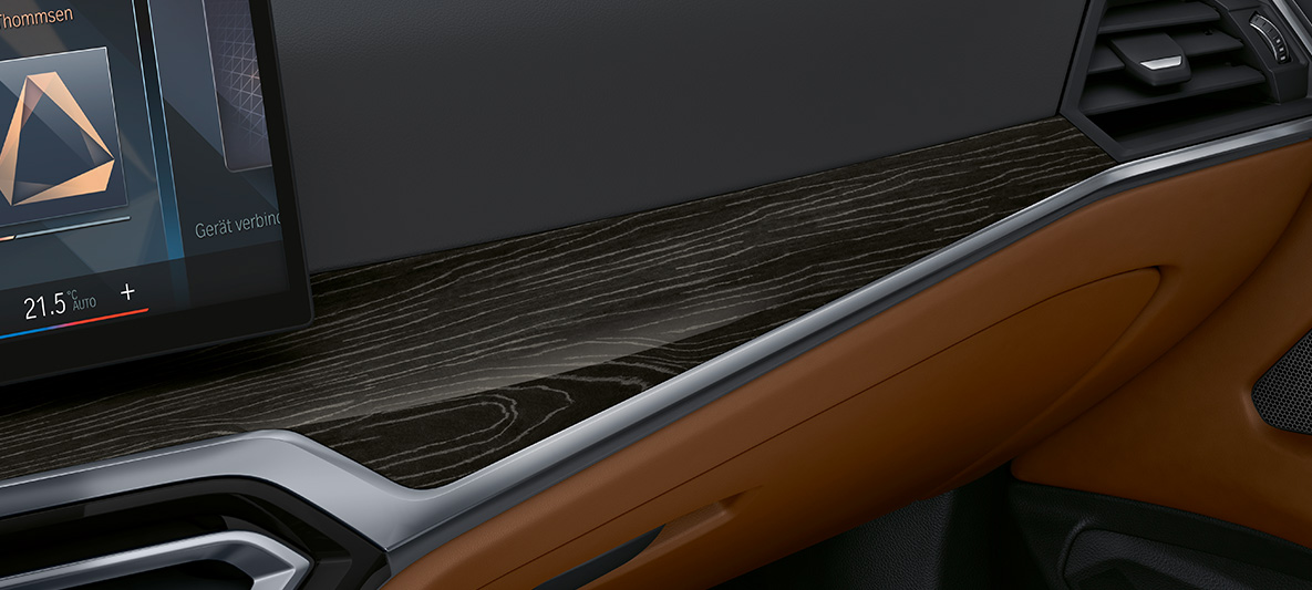 BMW Individual interiérové lišty Fineline Black so strieborným efektom, otvoreným pórom a ozdobnými lištami Pearl Chrome BMW radu 4 Cabrio Individual G23 2020 interiér BMW Individual interiérové lišty Fineline Black so strieborným efektom, otvoreným pórom a ozdobnými lištami Pearl Chrome BMW radu 4 Cabrio Individual G23 2020 interiér