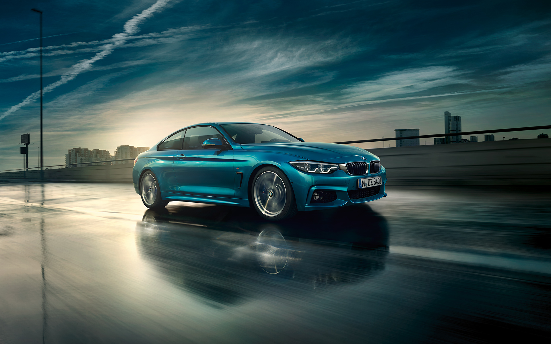 BMW radu 4 Coupé zľava BMW radu 4 Coupé zľava