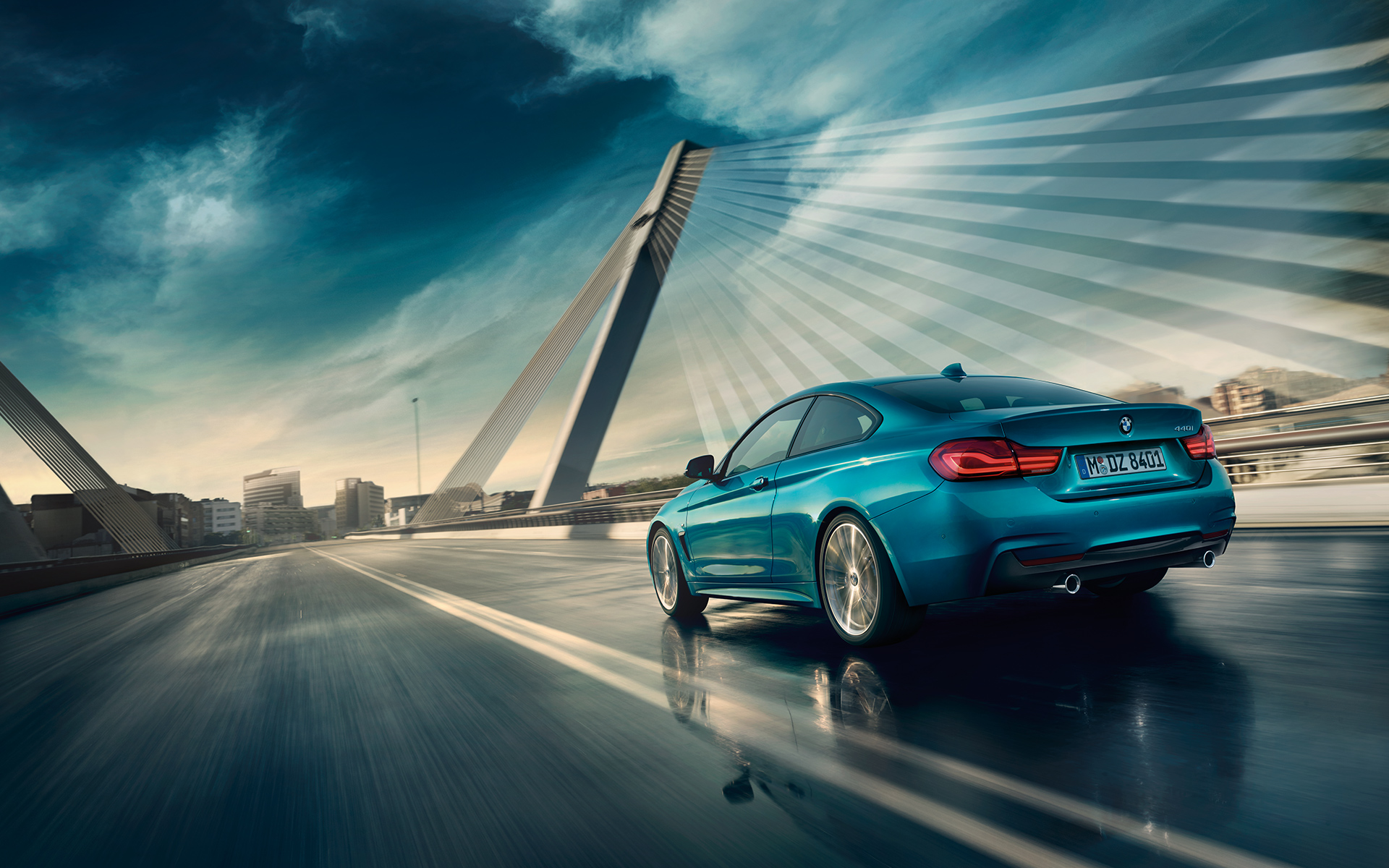 BMW radu 4 Coupé zozadu BMW radu 4 Coupé zozadu