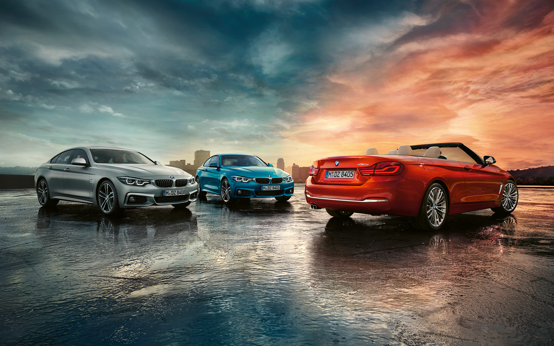 BMW radu 4 Gran Coupé, BMW radu 4 Coupé, BMW radu 4 Cabrio spredu BMW radu 4 Gran Coupé, BMW radu 4 Coupé, BMW radu 4 Cabrio spredu