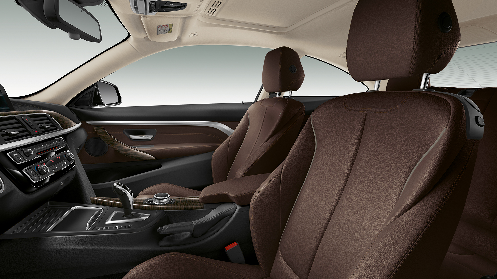 BMW radu 4 Coupé, model Luxury Line, interiér BMW radu 4 Coupé, model Luxury Line, interiér