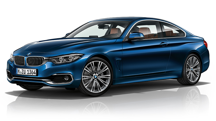 BMW radu 4 Coupé, BMW Individual, trojštvrťový predný pohľad BMW radu 4 Coupé, BMW Individual, trojštvrťový predný pohľad