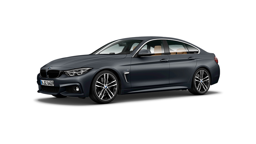 BMW radu 4 Gran Coupé F36 bočný pohľad BMW radu 4 Gran Coupé F36 bočný pohľad