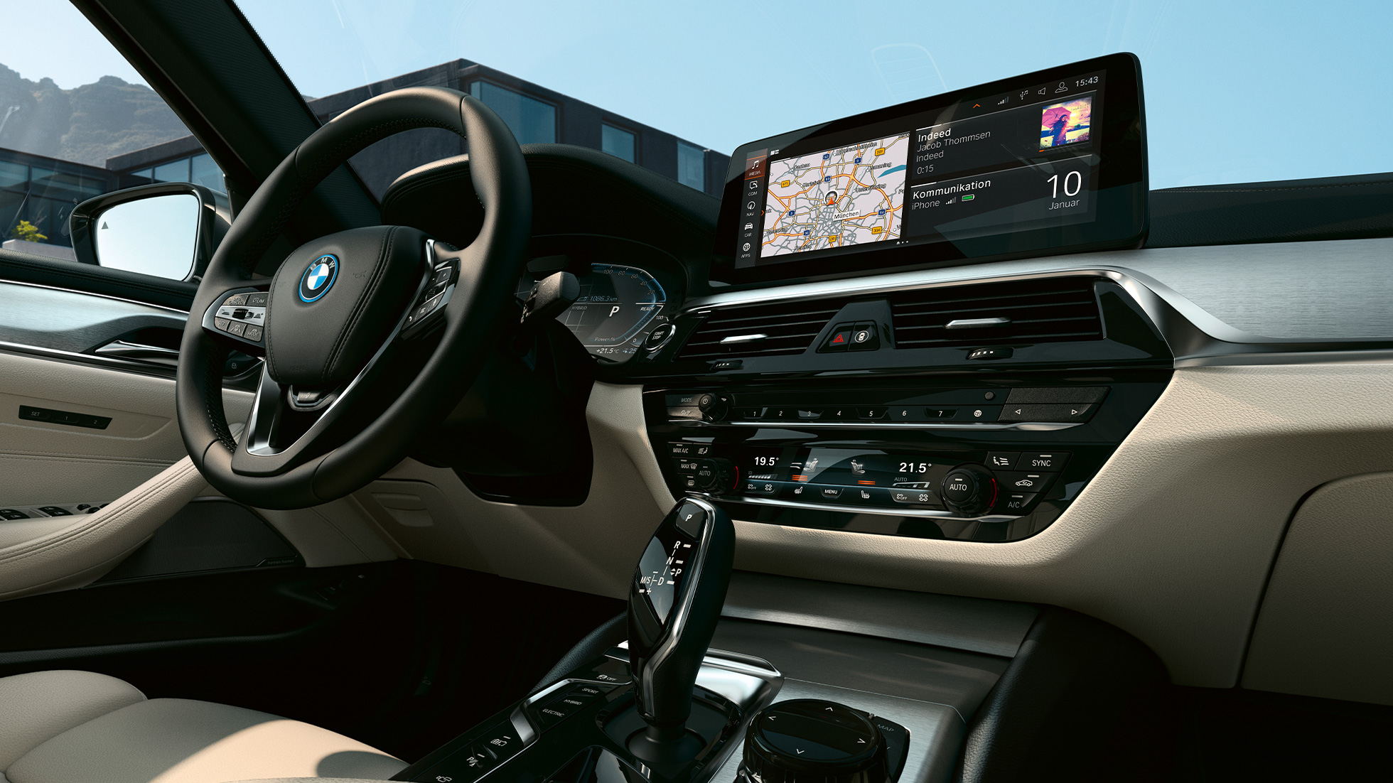 Kokpit BMW radu 5 Touring G31 Kokpit BMW radu 5 Touring G31 Facelift 2020 Sophisto Grey interiér